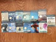 2 euro Andora zestaw