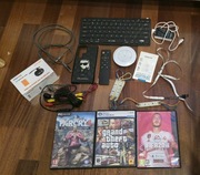 Mix paczka elektroniki plus gry.