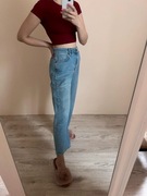 Msch Moss Copenhagen jeansy z wysokim stanem