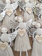 Podziękowanie dla gości Komunia Święta Aniołek 