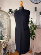 Czarna sukienka ołówkowa Talbots