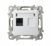 GNIAZDO KOMPUTEROWE RJ45 5e OSPEL SZAFIR GPK-1Z/K/m/00 BIAŁY 2637