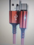 Kabel USB Typu C.Szybkie ładowanie 
