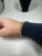 Bransoletka srebrna ankier 20cm długość 5mm szerokość próba 925