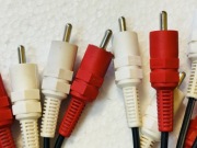 Technics kable RCA 5szt przewody czincz chinch oryginalne Japan