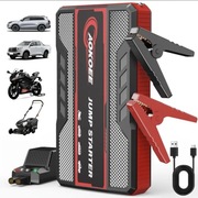 Booster rozruchowy Bateria Mocny Jump Starter 1200A + Latarka i powerbank