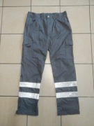 Spodnie robocze bojówki odblaskowe L/XL
