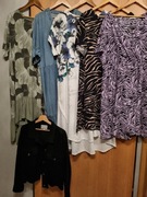 Sukienki zestaw 5 sztuk rozmiar 46 + gratis kurtka