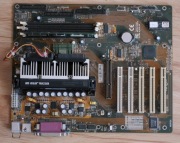 Retro zestaw. Płyta ABIT AI61V12A+Proc. AMD Athlon 800MHz Slot A+256MB RAM