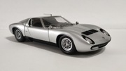 Lamborghini Miura SV, Kyosho, Silver, 1:18