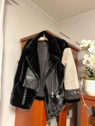 Kożuszek ze skórą naturalną 