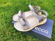 ECCO X-Trinsic W sandały damskie trekking sandałki 38 beż buty ZA PÓŁ CENY!