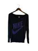 Bluzka damska Nike czarna z długim rękawem oversize S L
