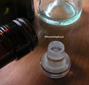 Vinlock korek szklany do wina, miodu