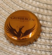 Kapsel Grimbergen butelkowane Belgia 