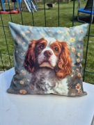 Poszewka, poduszka piesek cavalier king charls 40x40 dzień matki urodziny