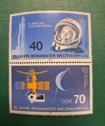 DDR Gagarin znaczki
