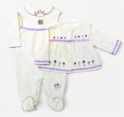 Komplet wyprawka bluzka śpioszki koszulka 6-9 m 4539