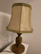 Lampa nocna dębowa duża bdb stan