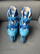 Rolki dziecięce 3 kołowe do nauki jazdy rozmiar 27-30 regulowane Spokey