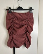 Sztruksowa spódniczka marszczona Zara rozmiar 34 xs