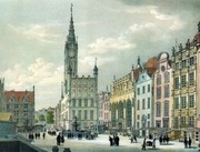 Gdańsk  reprint XIX w. grafik do aranżacji wnętrza
