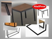 Meble loftowe loft metalowe spawane na wymiar