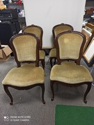 Stylowe krzesła tapicerowane – komplet 4 sztuk