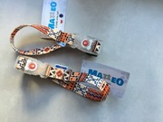 obroża z klamrą led, wzór boho, rozmiar s, NOWE