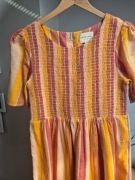 Piękna sukienka Sezane 36 S, mini, paski, premium