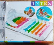 INTEX Nowy Fotel składany, dmuchany Rainbow, Tęcza OKAZJA! UNIKAT! Wakacje!
