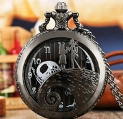 Zegarek kieszonkowy na łańcuszku metalowy 