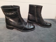 PERTTI PALMROTH VINTAGE SKÓRA botki Finland