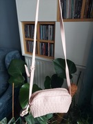 torebka TOUS Sherton BANDEROLA  różowa nowa bez metki listonoszka