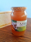 1,2 kg Miód  prawdziwy pszczeli akacjowy z domieszką spadziowego 