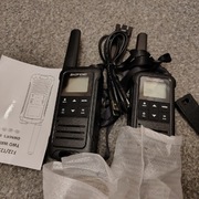 Walkie Talkie BAOFENG F22 PMR akumulatory 