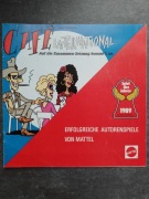 GRY PLANSZOWE - KATALOG reklamówka gier firmy MATTEL z (około) 1990 roku