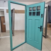 Angielskie drzwi z szybami / kratka / szprosy 