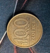 100 zł - Polska 1990 rok