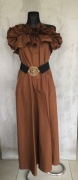 Kombinezon brązowy włoskiej marki Souvenir r.38