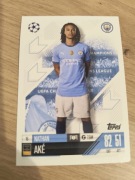 Karta match attax 2024/2025 topps Manchester City Nathan Ake nr 15