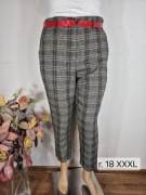 Spodnie damskie z wysokim stanem xxxl