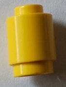 LEGO 3062 klocek okrągły 1x1 żółty 6561