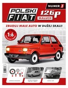 Fiat 126 126p Maluch 1:6 Części Hachette Numer Nr. 3