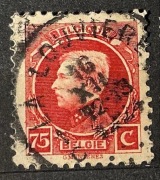 Belgia (Belgique, Belgie), króla Belgów Alberta I , 75 centymów