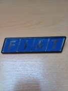 Znaczek emblemat FIAT niebieski