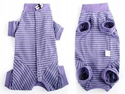 Body dla kota po operacji Rozmiar M fioletowe pooperacyjne ubranko 