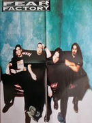 Plakat FEAR FACTORY z 1999 r. - Format A2 - NOWY!