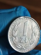 Sprzedam monetę 1zloty 1985 rok odkrój blachy