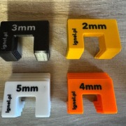 Magnetyczny dystans do montażu frontów - kpl. 8 szt.